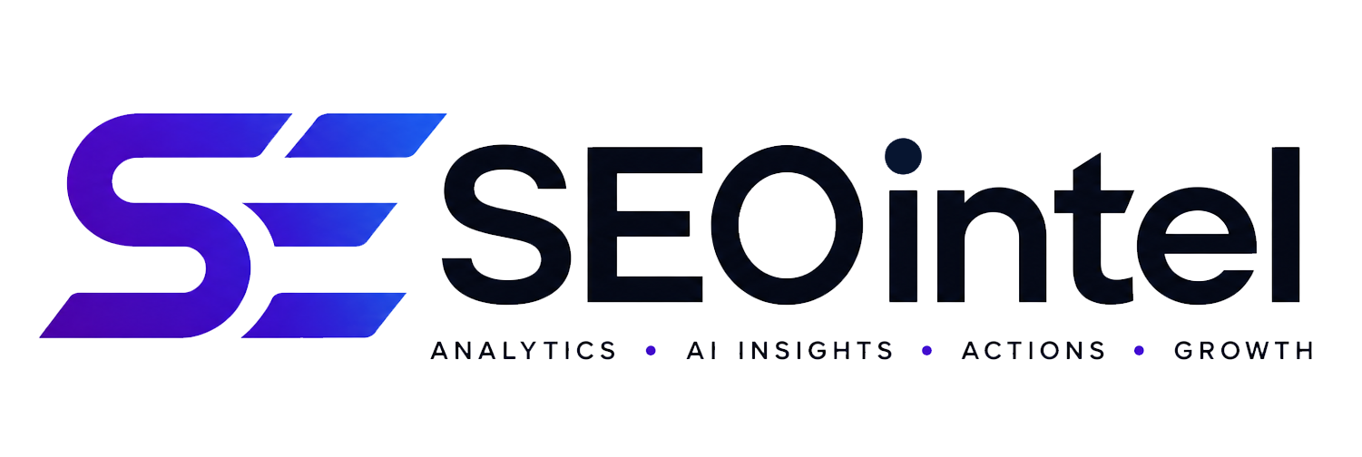 SEOIntel — Analytics, AI Insights, Actions, Growth